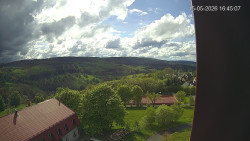 Panorama západ