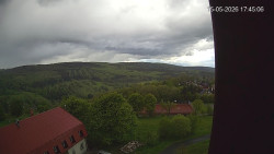 Panorama západ