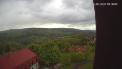 Panorama západ