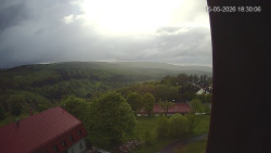 Panorama západ