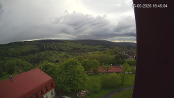 Panorama západ