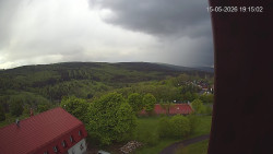 Panorama západ