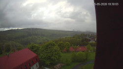 Panorama západ