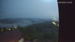 Panorama západ