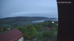 Panorama západ