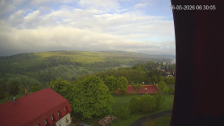 Panorama západ