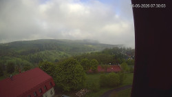 Panorama západ