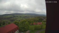Panorama západ