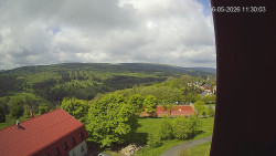 Panorama západ