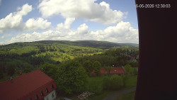 Panorama západ