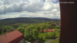 Panorama západ