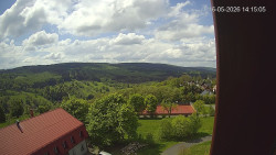 Panorama západ