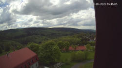 Panorama západ