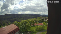 Panorama západ