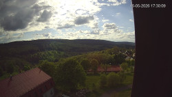 Panorama západ