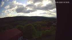 Panorama západ