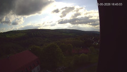 Panorama západ