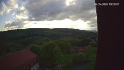 Panorama západ