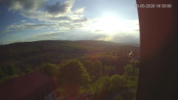 Panorama západ