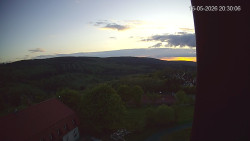 Panorama západ