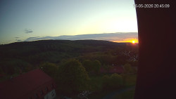 Panorama západ