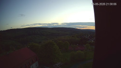 Panorama západ