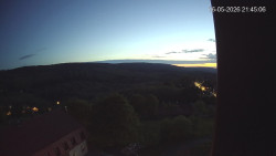 Panorama západ