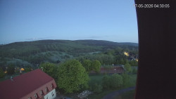 Panorama západ