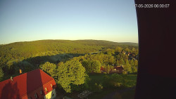 Panorama západ