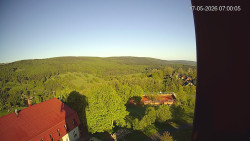 Panorama západ