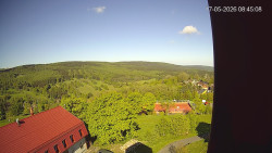 Panorama západ
