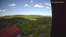 Panorama západ