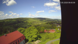 Panorama západ