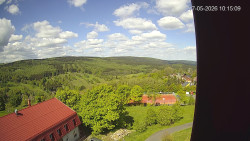 Panorama západ