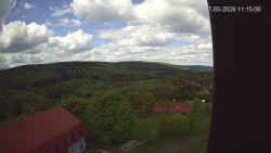 Panorama západ