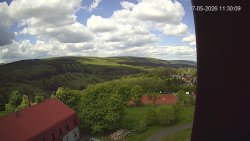 Panorama západ