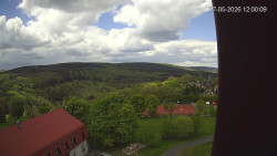 Panorama západ