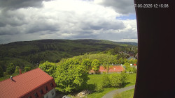 Panorama západ