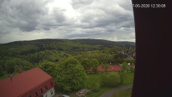 Panorama západ
