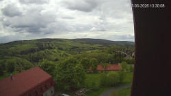 Panorama západ