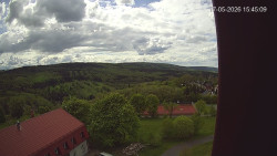 Panorama západ