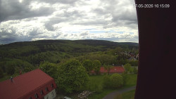 Panorama západ