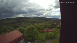 Panorama západ