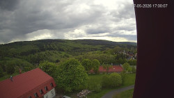 Panorama západ