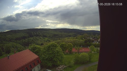 Panorama západ