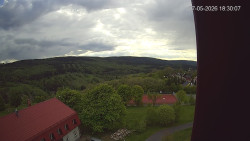 Panorama západ