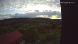 Panorama západ