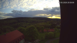 Panorama západ