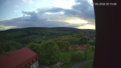 Panorama západ