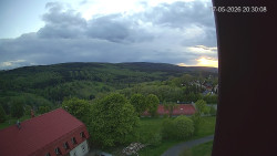 Panorama západ